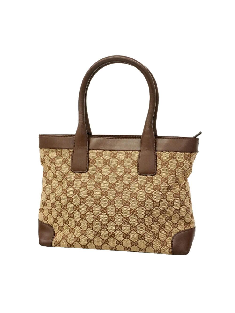 Gucci Vintage Zip Tote Gg Canvas With #369451G43B